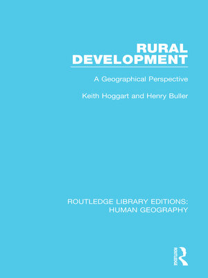 cover image of Rural Development